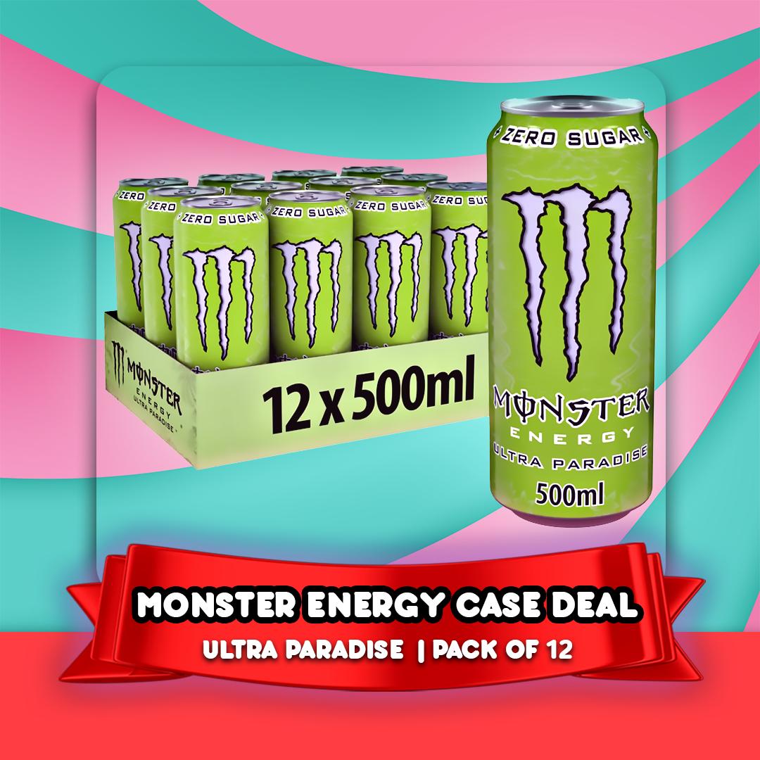 Monster 12 Pack Case, 12x500ml. All Varieties.