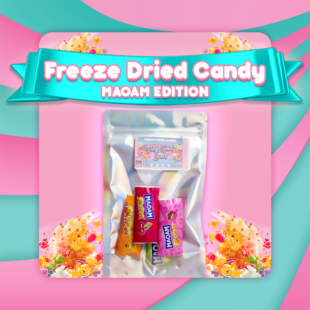 Tubbees Freeze Dried Sweets, Freeze Dried Skittles, Starburst, Squashies and MORE! UK Made, Candy, Snacks