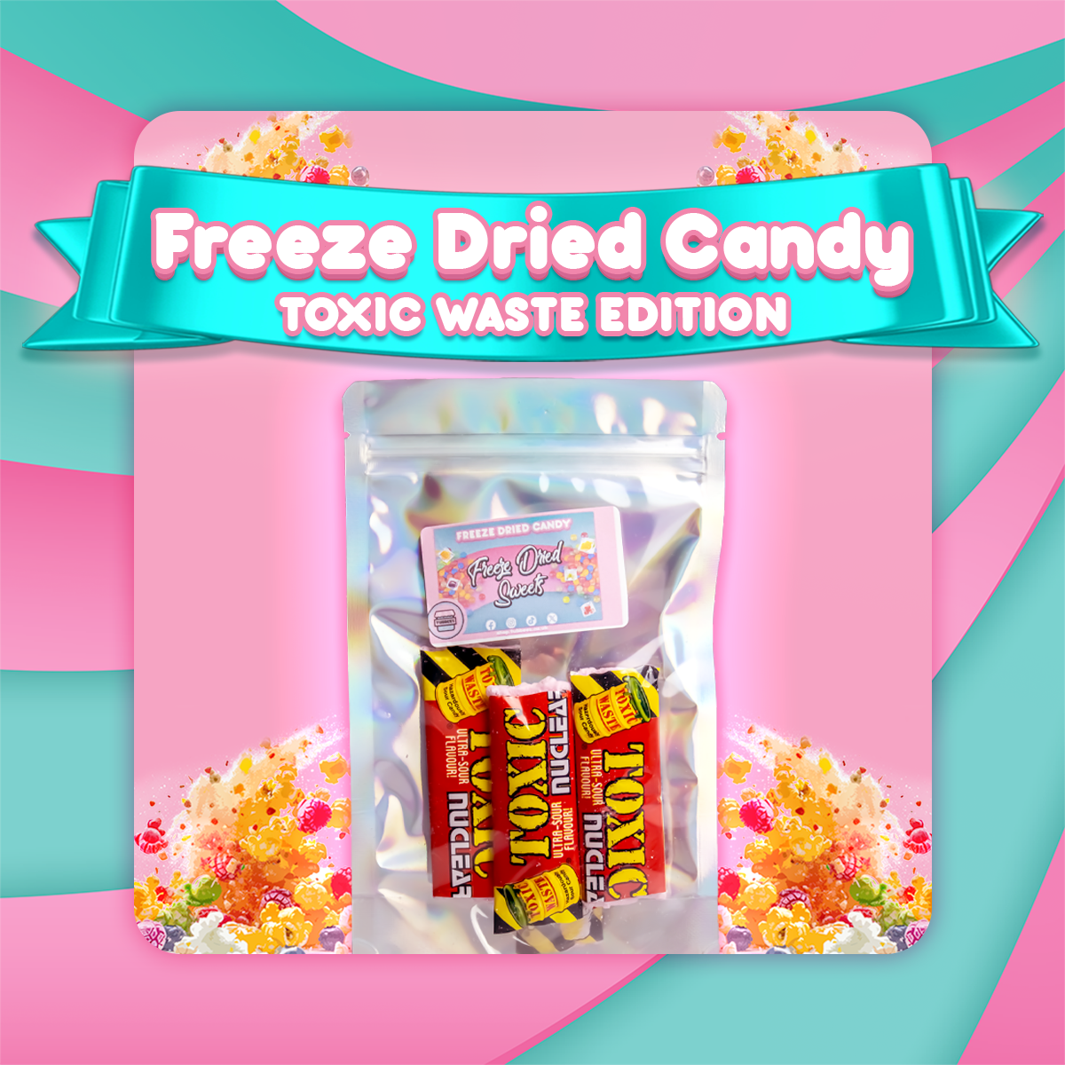 Tubbees Freeze Dried Sweets, Freeze Dried Skittles, Starburst, Squashies and MORE! UK Made, Candy, Snacks