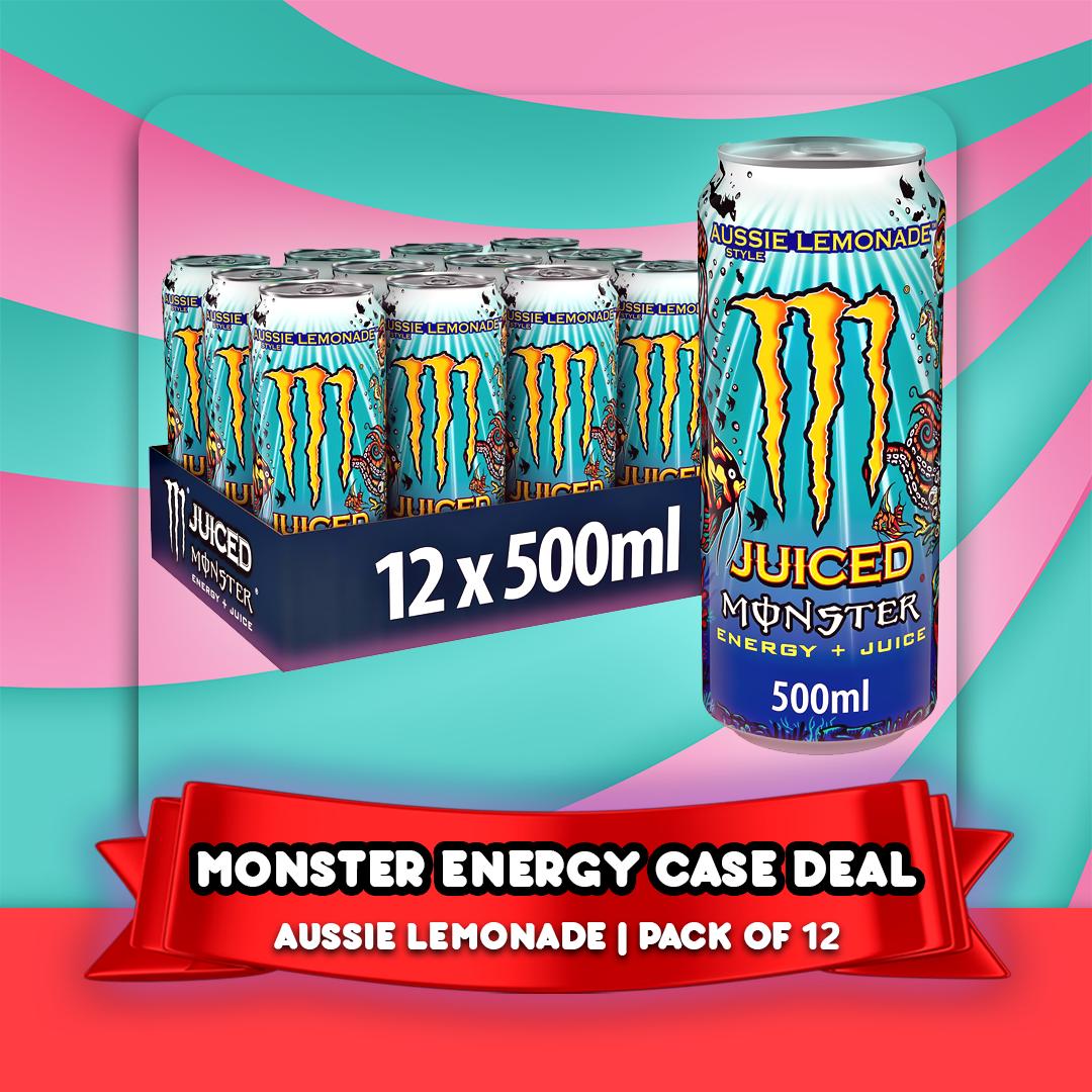 Monster 12 Pack Case, 12x500ml. All Varieties.