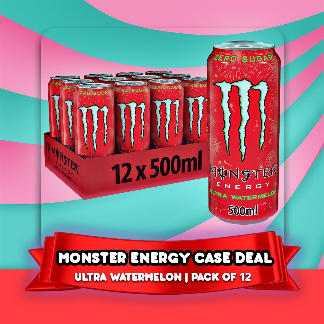 Monster 12 Pack Case, 12x500ml. All Varieties.