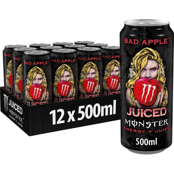 Monster 12 Pack Case, 12x500ml. All Varieties.