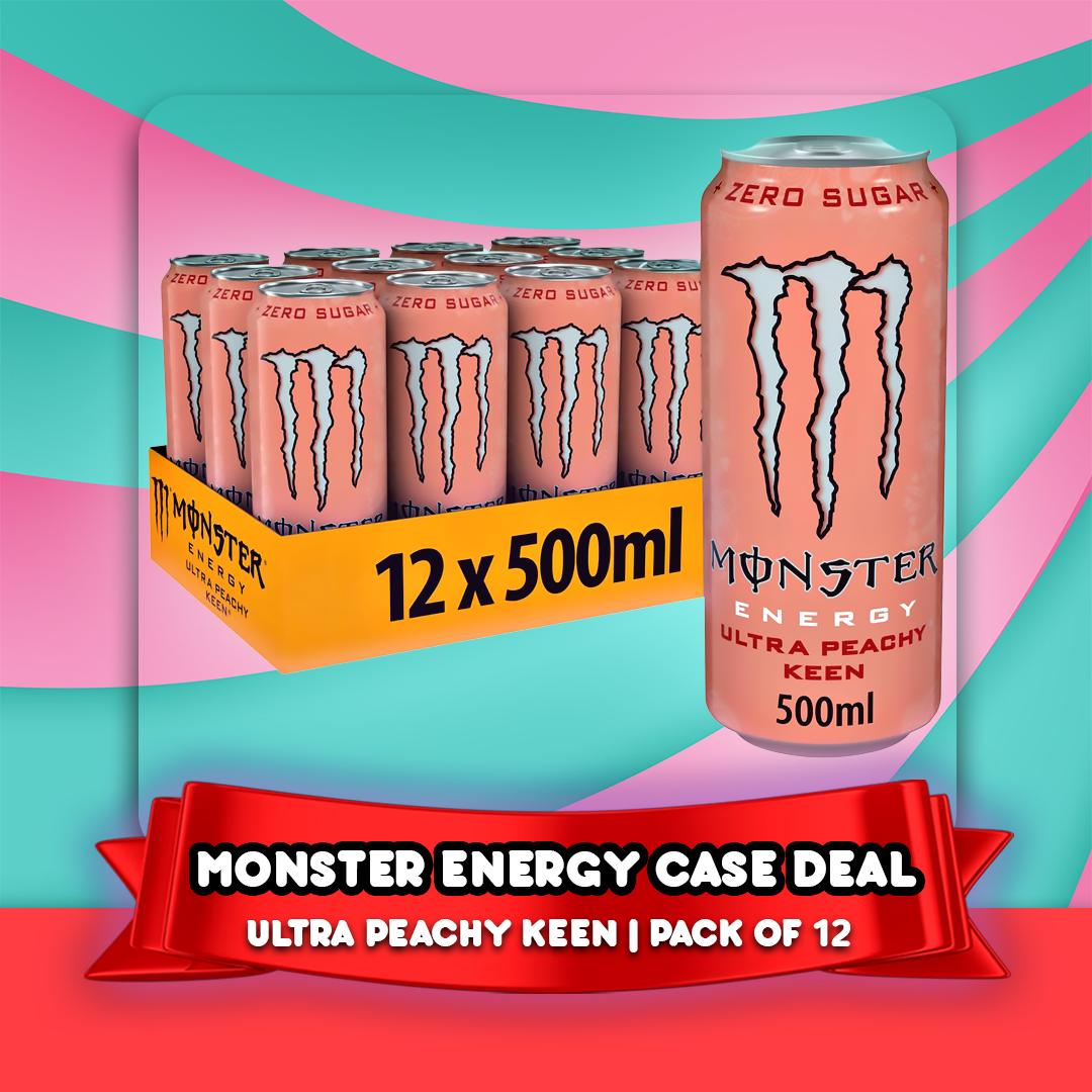 Monster 12 Pack Case, 12x500ml. All Varieties.