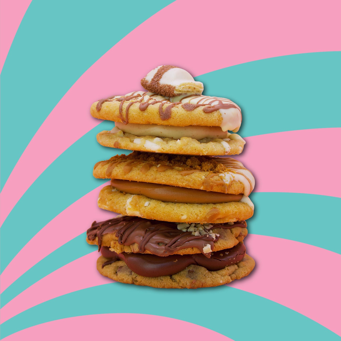 Tubbees Bakery Ultimate Gooey Cookies, Bueno, Biscoff, Nutella, Bakery Items, Fresh Cakes & Cookies