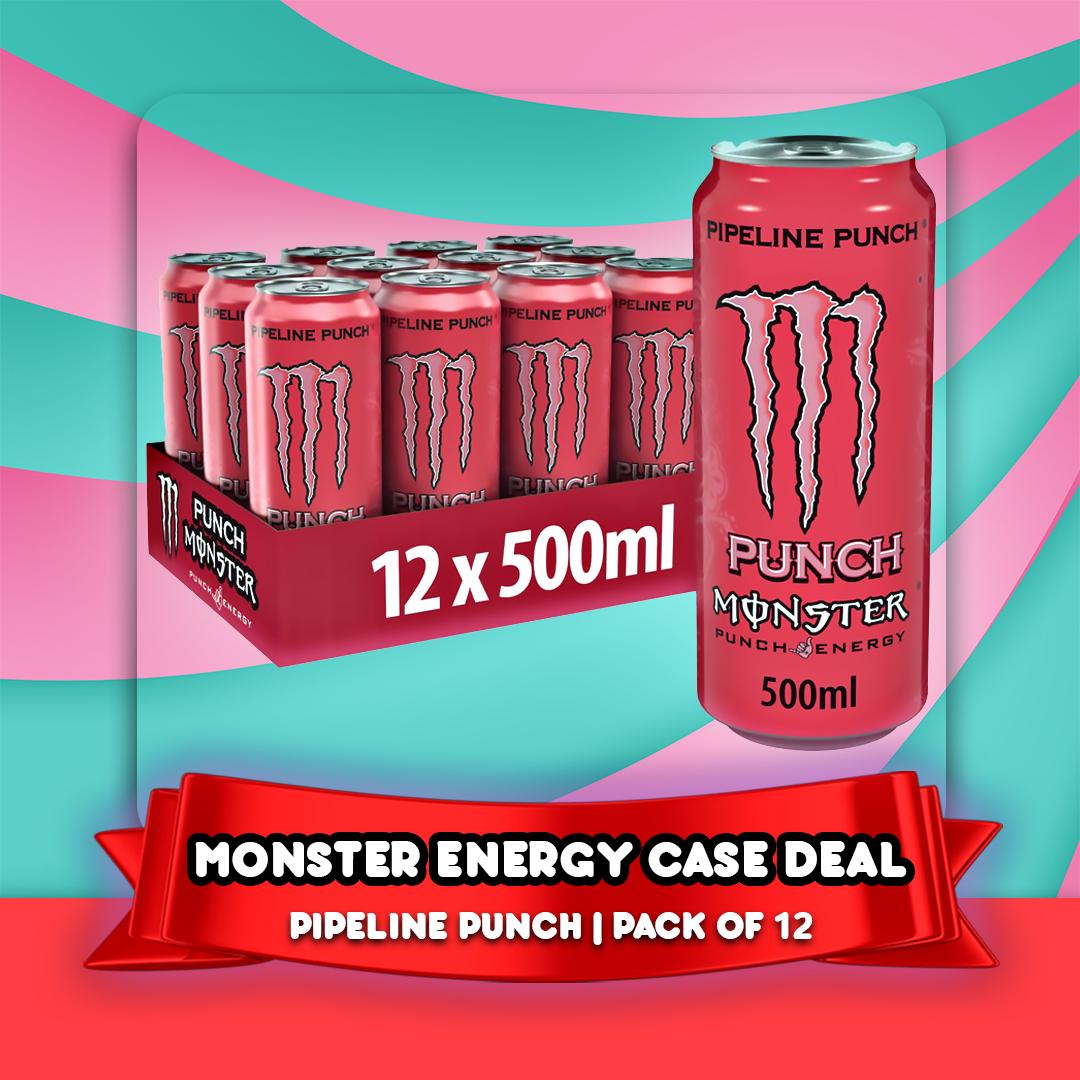 Monster 12 Pack Case, 12x500ml. All Varieties.