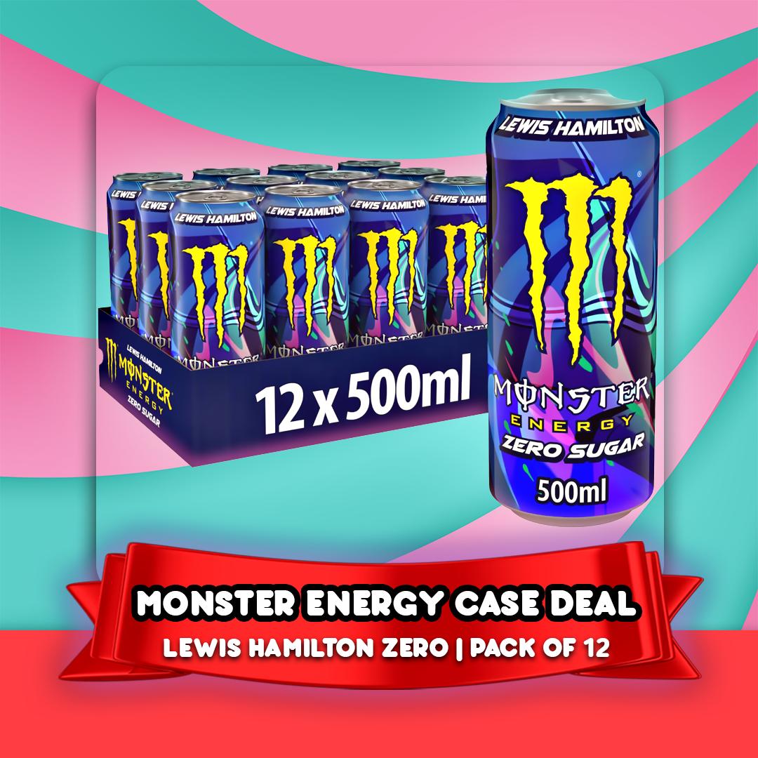 Monster 12 Pack Case, 12x500ml. All Varieties.