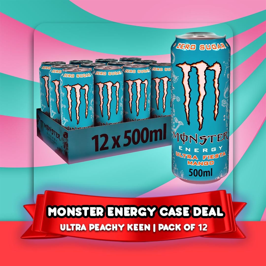 Monster 12 Pack Case, 12x500ml. All Varieties.