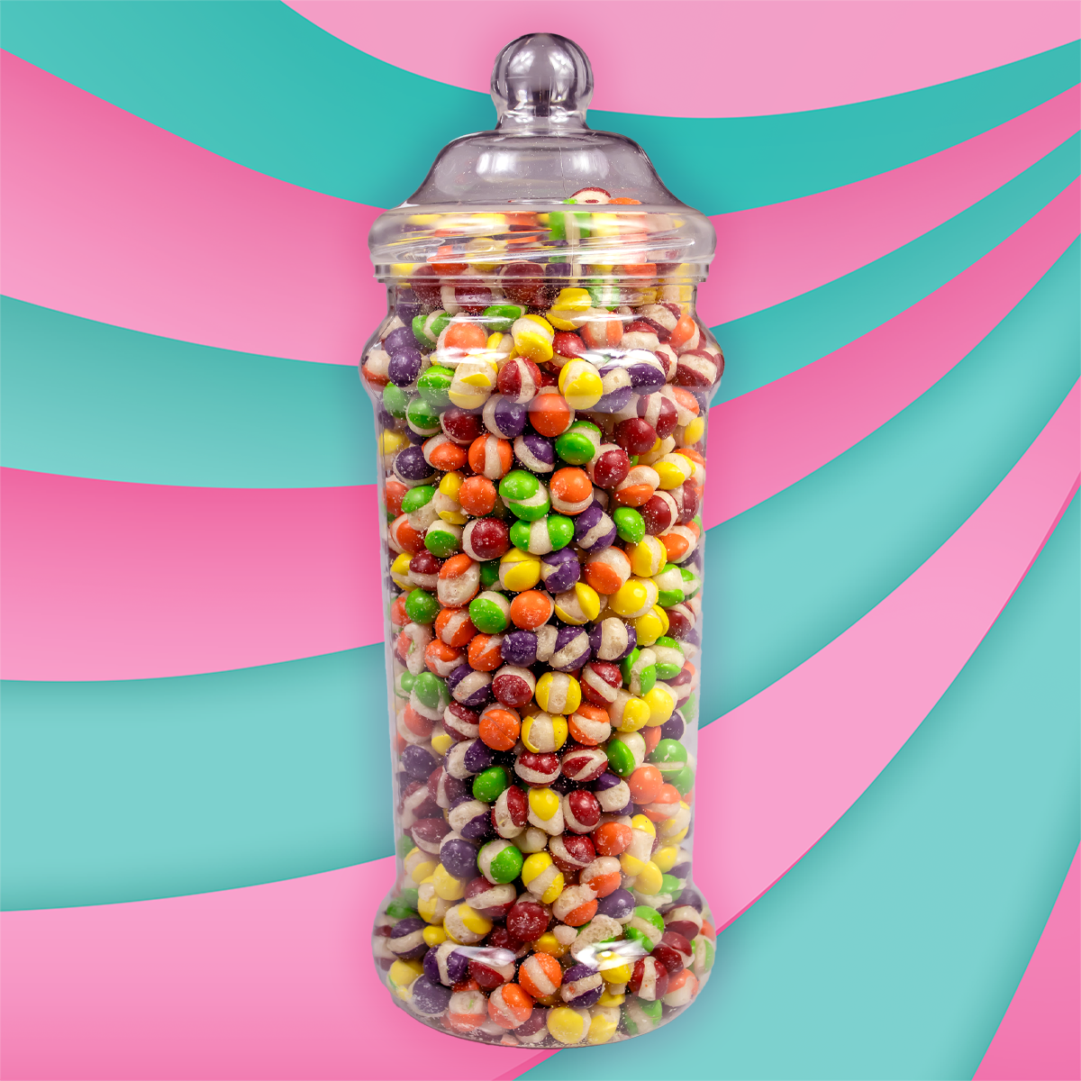 Freeze-Dried Skittles Treasure Jar 450g Or 1.1kg | Great Gifting Ideas