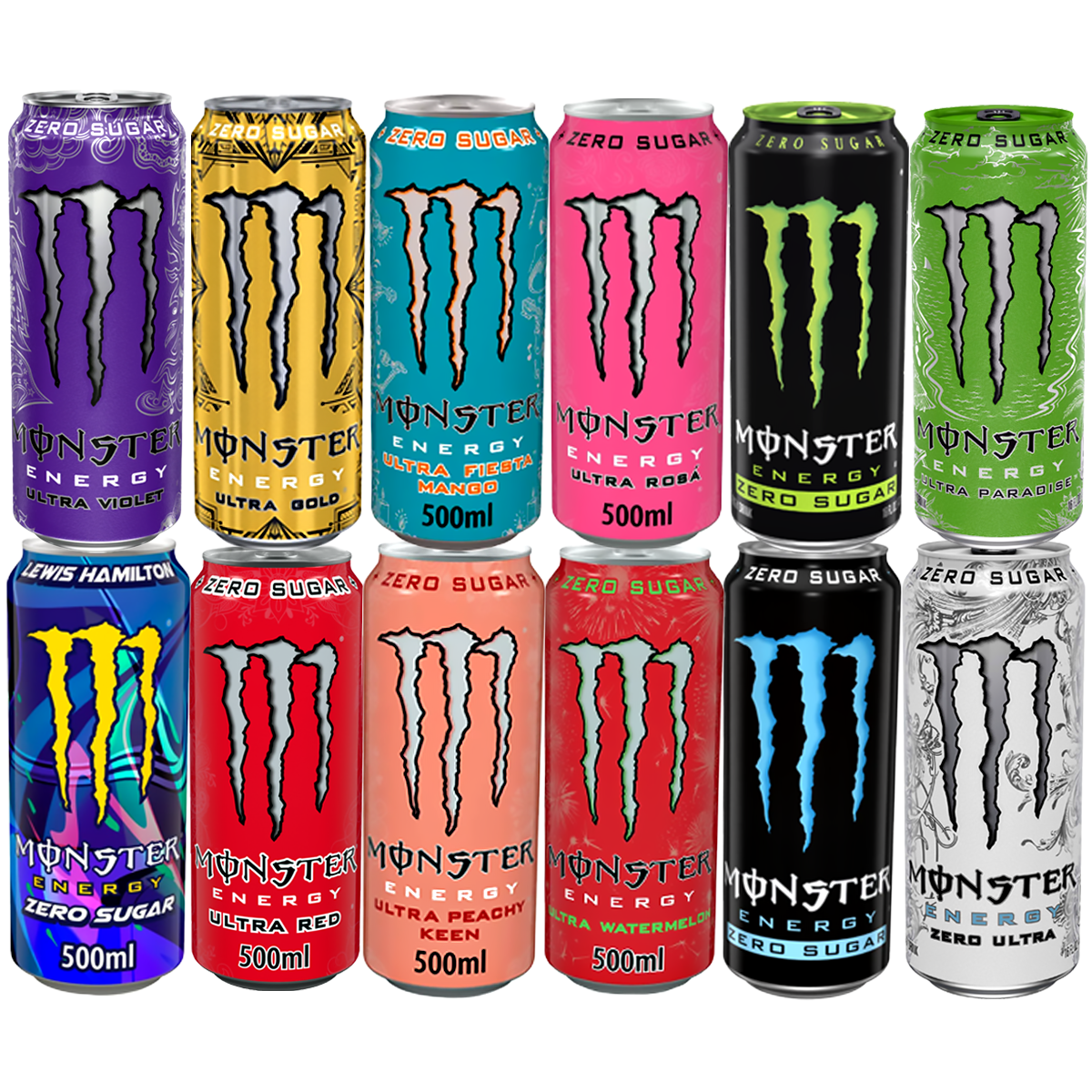 Monster Energy - Ultra Red - 12 x 473 ml