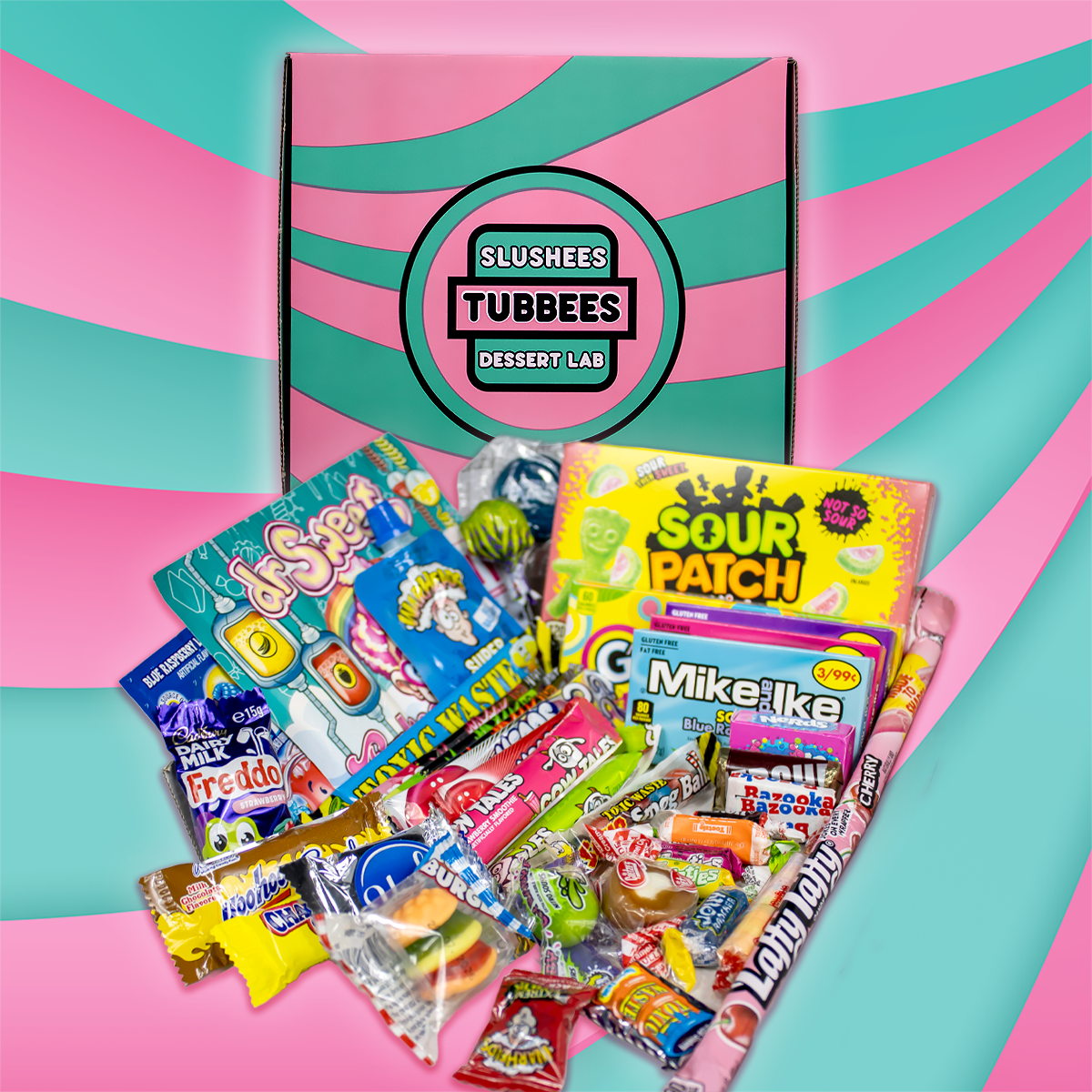 Tubbees World Import Box, Over 40 Items All Imported From Around The World, Snacks, Sweets