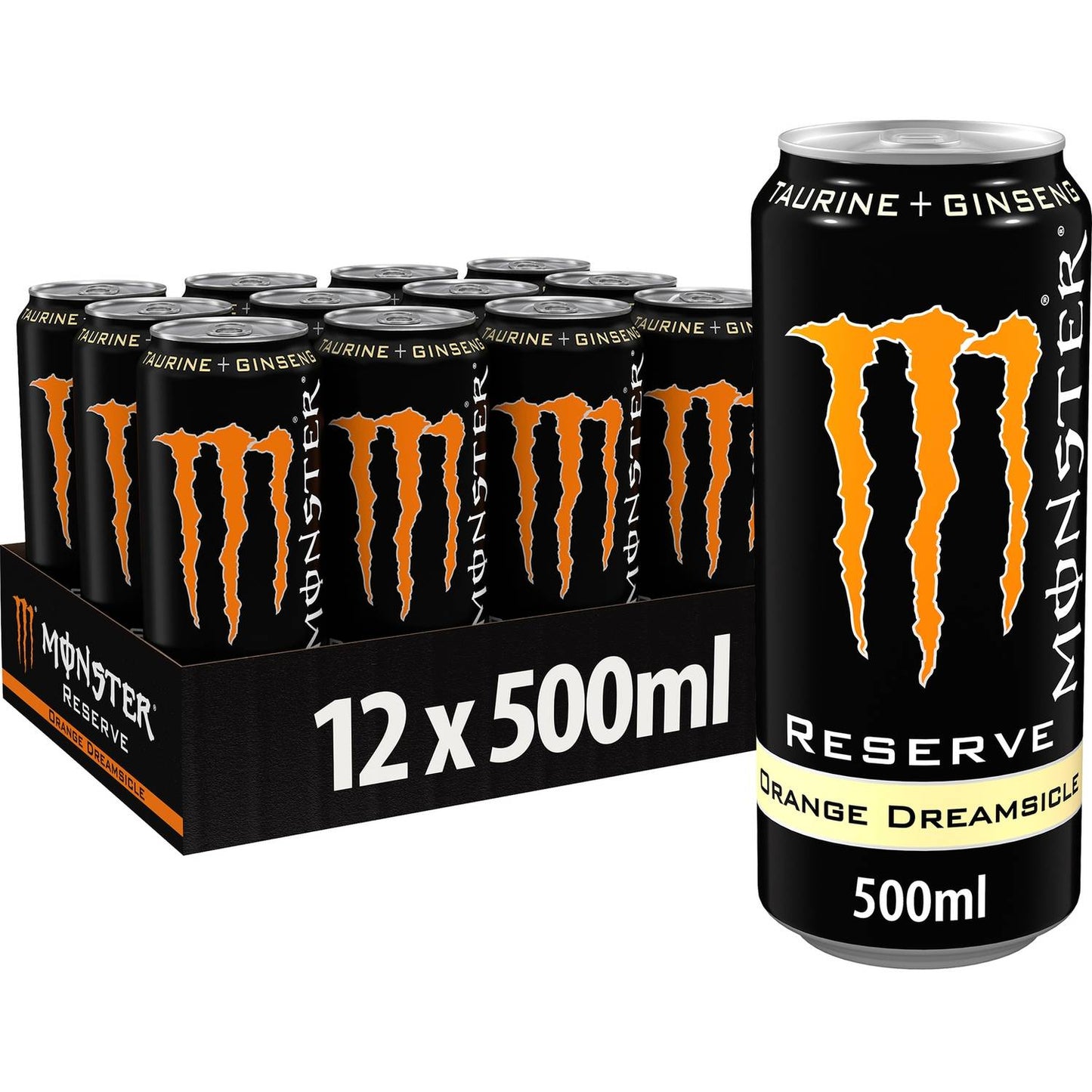 Monster 12 Pack Case, 12x500ml. All Varieties.