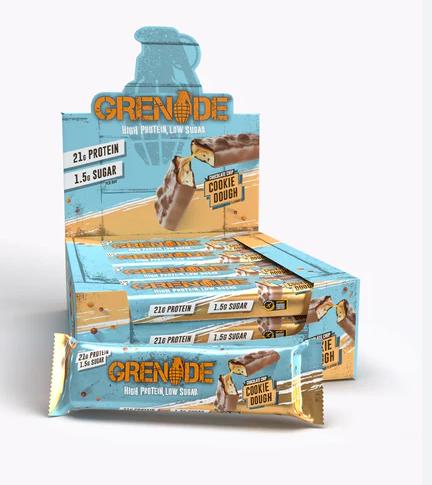 Grenade Protein Bars (60g), Box of 12, 12x60g, Multiple Flavours