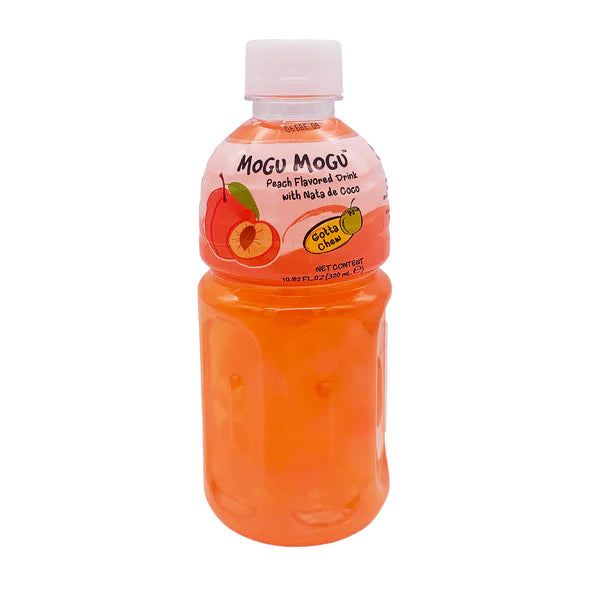 MOGU MOGU PEACH WITH NATA DE COCO 320ML