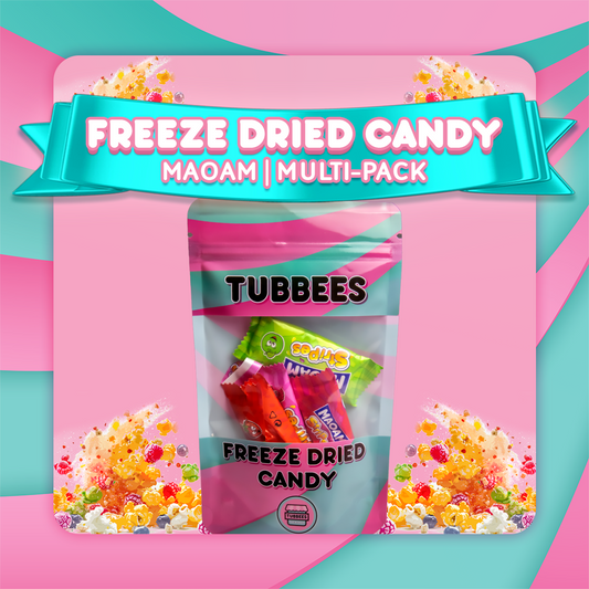 Tubbees Maoam Bar Freeze Dried Candy, UK Made, Candy & Sweets! Single Bag