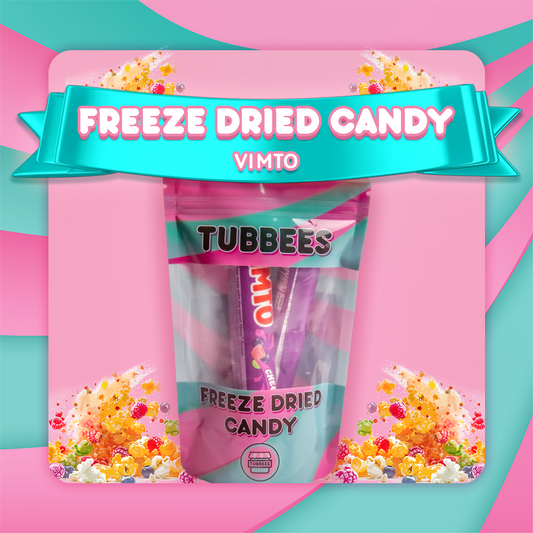 Tubbees Vimto Bar Freeze Dried Candy, UK Made, Candy & Sweets! Single Bag