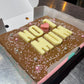 Number 1 Mum, Mothers Day, 9 piece, Brownie Slab, Mothers Day Gift, Serves 9, "NO.1 MUM"