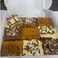 Tubbees Bakery 9 Slab Brownie Box, 9 Different Brownie Pieces, Serves 9, Biscoff, Nutella, Oreo, Bueno Variations