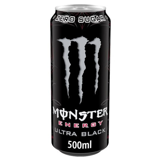 Monster Zero 8Pack Selection (ZERO) , 500ML Cans, 8x500ml, 1 of Each Flavour