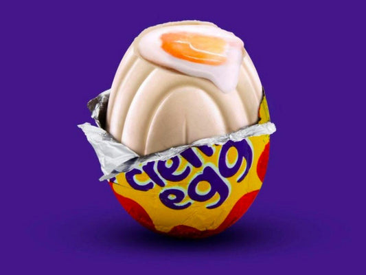 Cadbury White Creme Egg, 16 Pack, Brand New for 2023, 16 White Creme Eggs