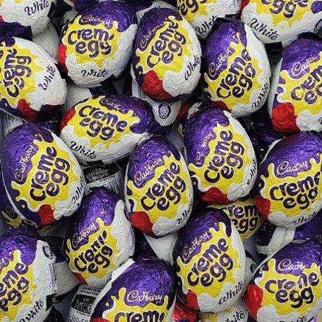 Cadbury White Creme Egg, 16 Pack, Brand New for 2023, 16 White Creme Eggs