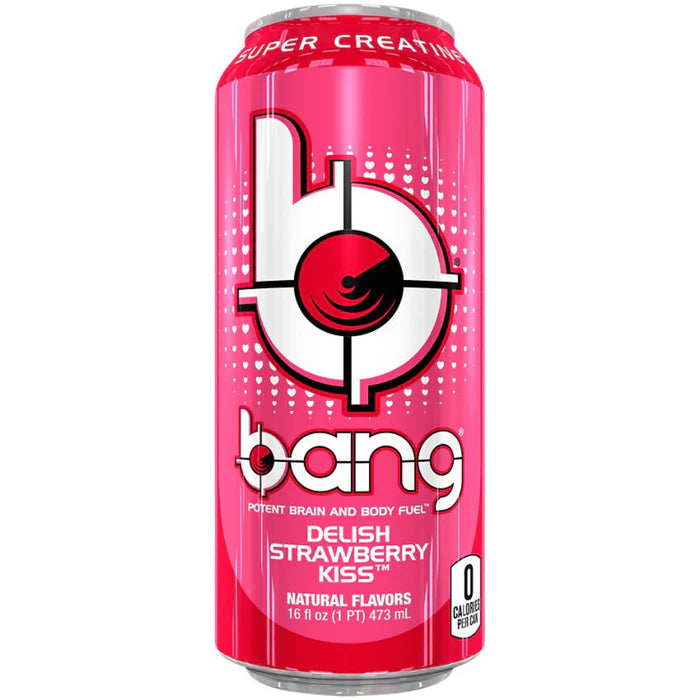 BANG ENERGY DELISH STRAWBERRY KISS 473ML