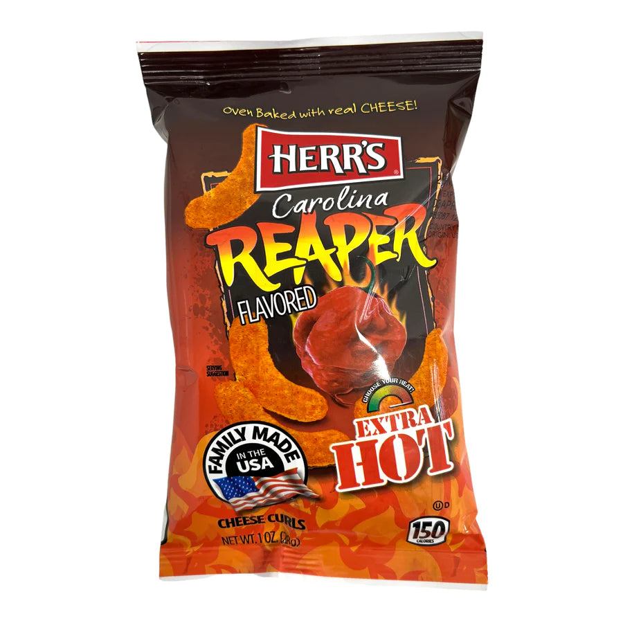 CAROLINA REAPER HERRS CRISPS 28.4G