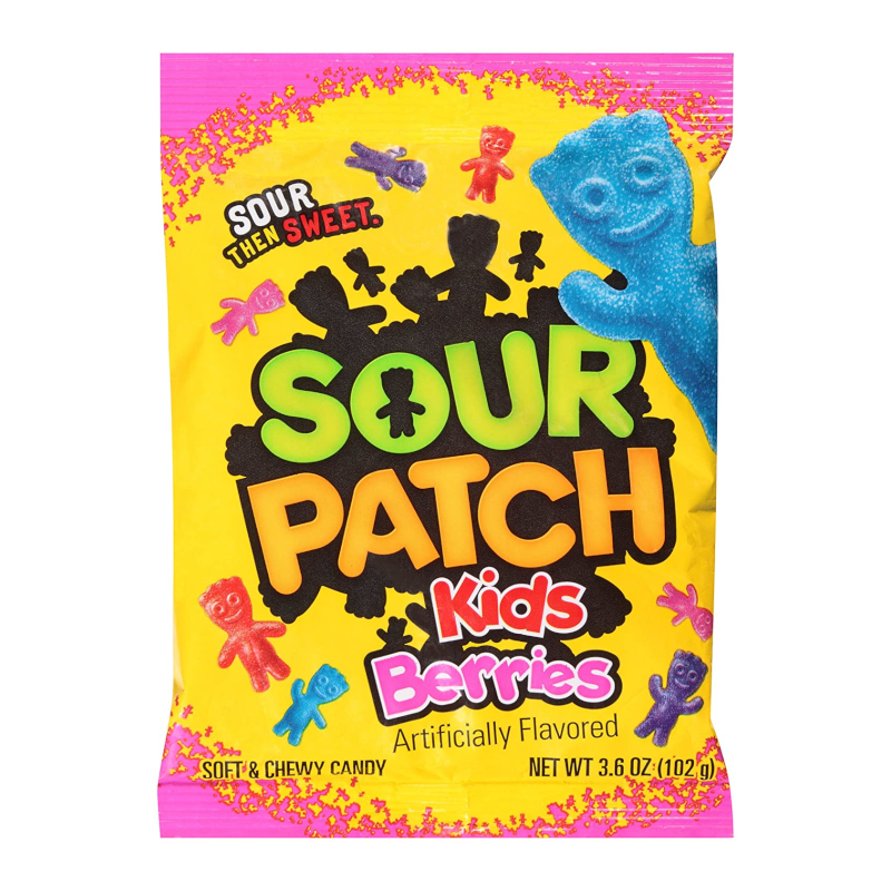 SOUR PATCH KIDS BERRIES 102G