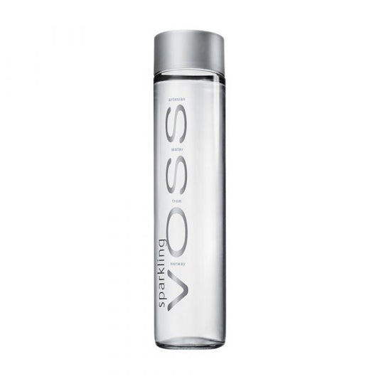 VOSS SPARKLING WATER 375ML