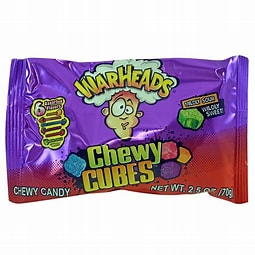 WARHEADS CUBES SMALL BAG 70G