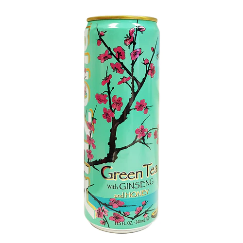 ARIZONA GREEN TEA GINSENG AND HONEY 340ml