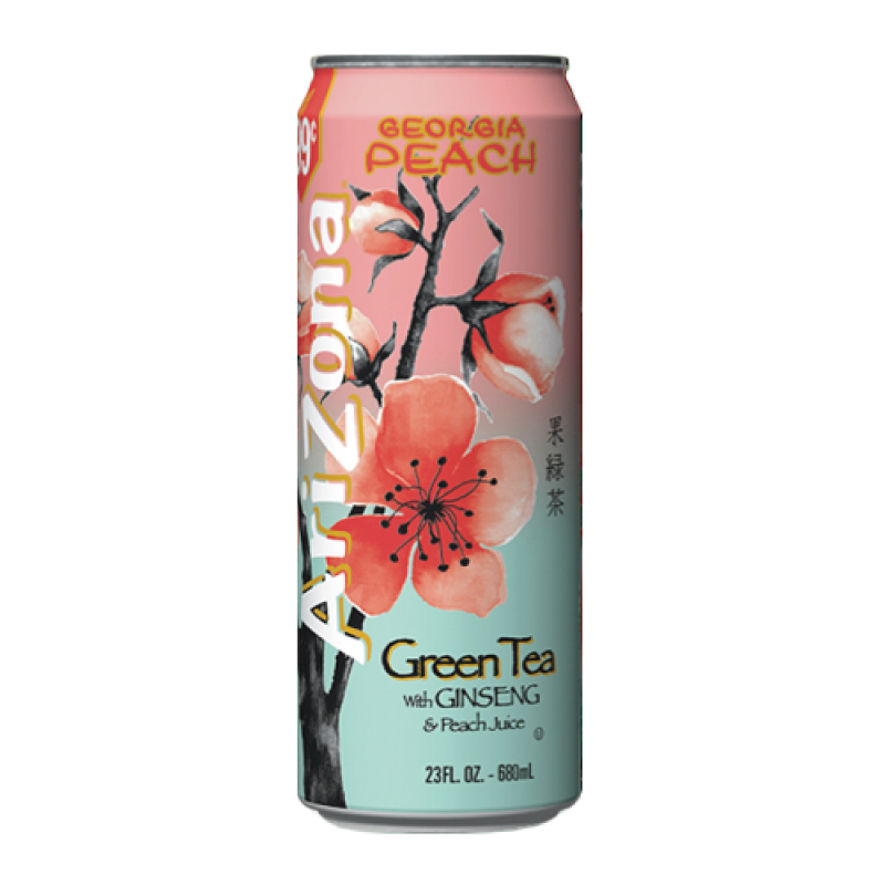 ARIZONA GEORGIA PEACH GREEN TEA 680ml